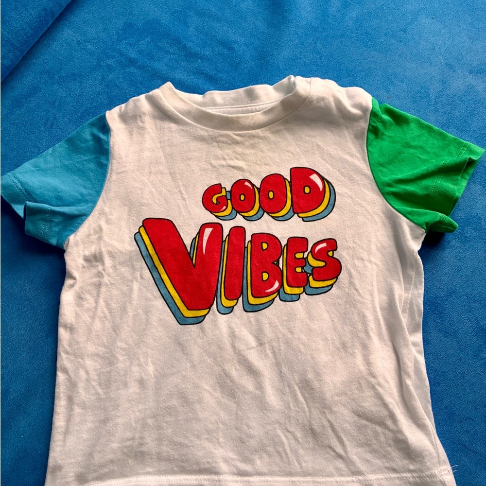 Good Vibes Stella McCartney Baby Tee - 1